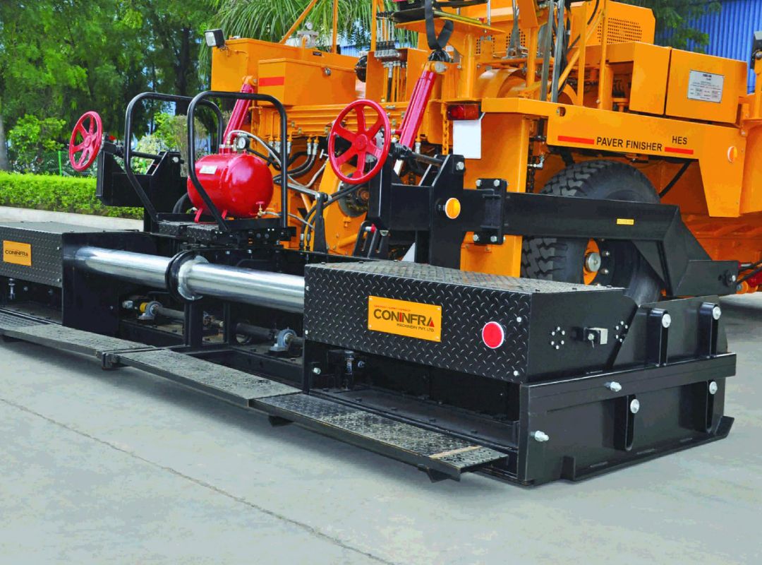 Mechanical Paver with Hydrostatic Screed slider 02