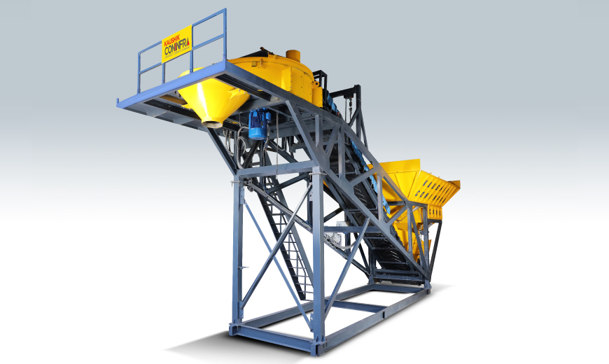 Exploring the Benefits of Concrete Batching Plants by Coninfra Machinery