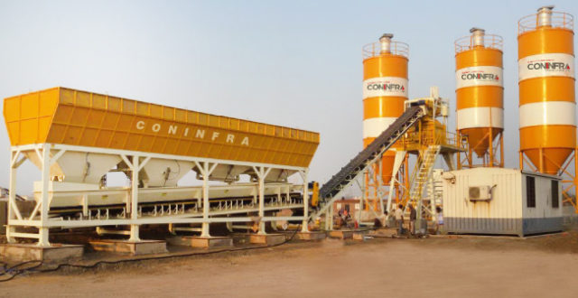 stationary batching plant