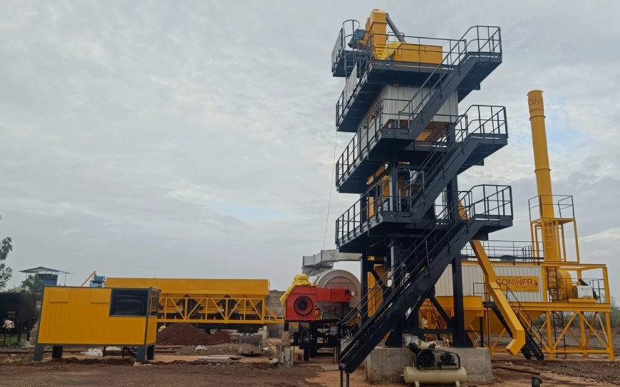 Evolution of Asphalt Mixing Plants: A Journey Through Time