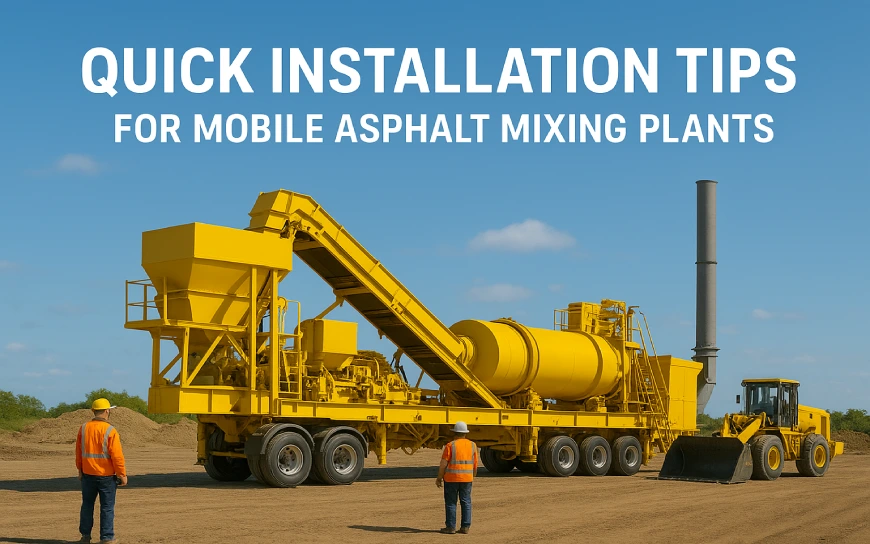 Quick Installation Tips for Mobile Asphalt Mixing Plants