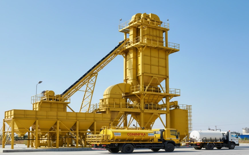 Complete Asphalt Plant Setup Guide 2026: Hot Mix Plant, Drum Mix and Bitumen Sprayer
