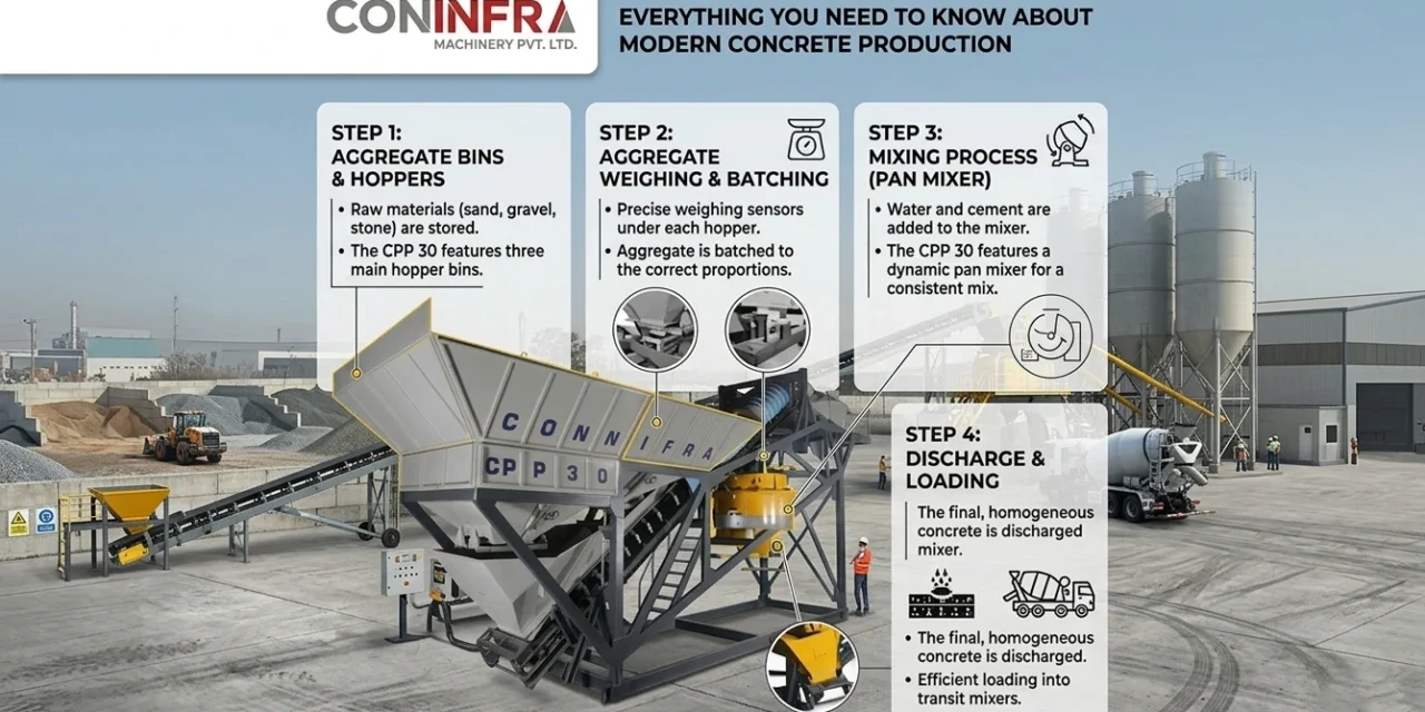 Concrete Batching Plants Explained: Everything You Need to Know About Modern Concrete Production