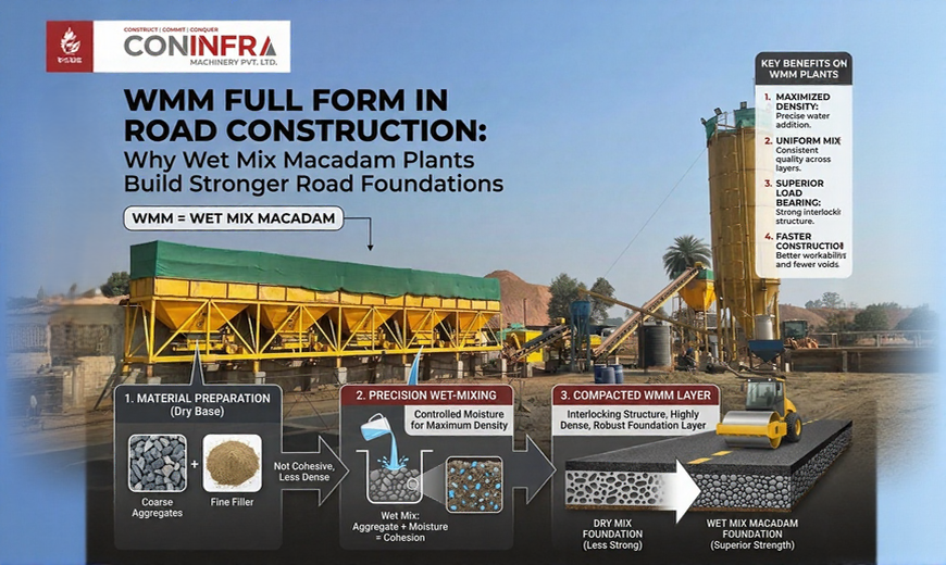 WMM Full Form in Road Construction: Why Wet Mix Macadam Plants Build Stronger Road Foundations