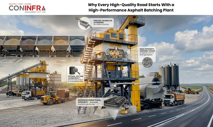 Why Every High-Quality Road Starts With a High-Performance Asphalt Batching Plant