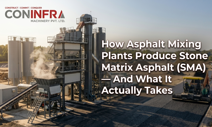 How Asphalt Mixing Plant Produce Stone Matrix Asphalt (SMA) — And What It Actually Takes