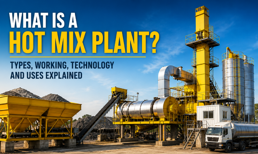 What Is a Hot Mix Plant? Types, Working, Technology and Uses