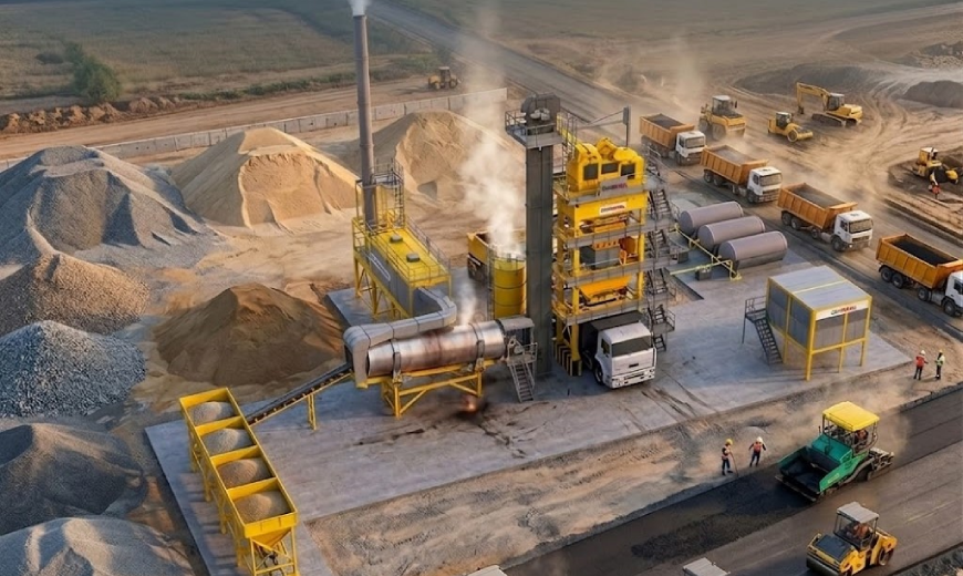 What Makes a Batch Mixing Plant the Heart of Every Road Project