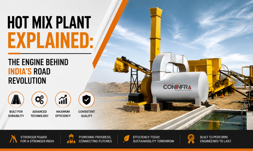 Hot Mix Plant Explained: The Engine Behind India’s Road Revolution