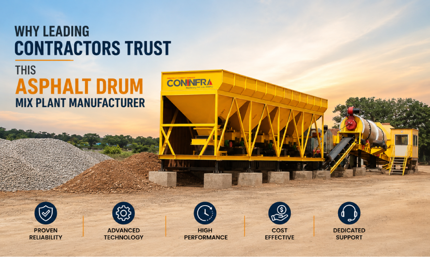 Why Leading Contractors Trust This Asphalt Drum Mix Plant Manufacturer