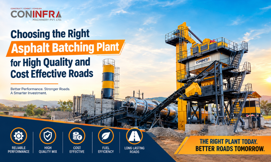 Choosing the Right Asphalt Batching Plant for High Quality and Cost Effective Roads