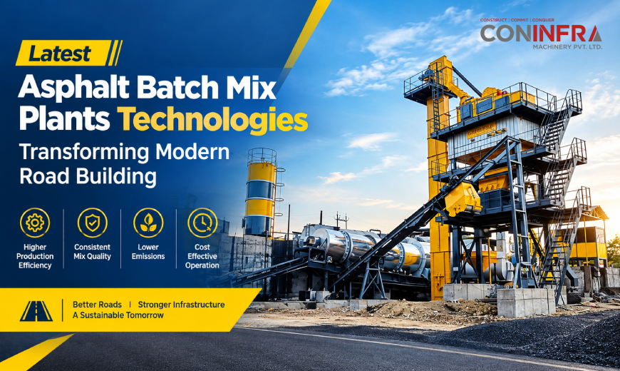 Latest Asphalt Batch Mix Plants Technologies Transforming Modern Road Building